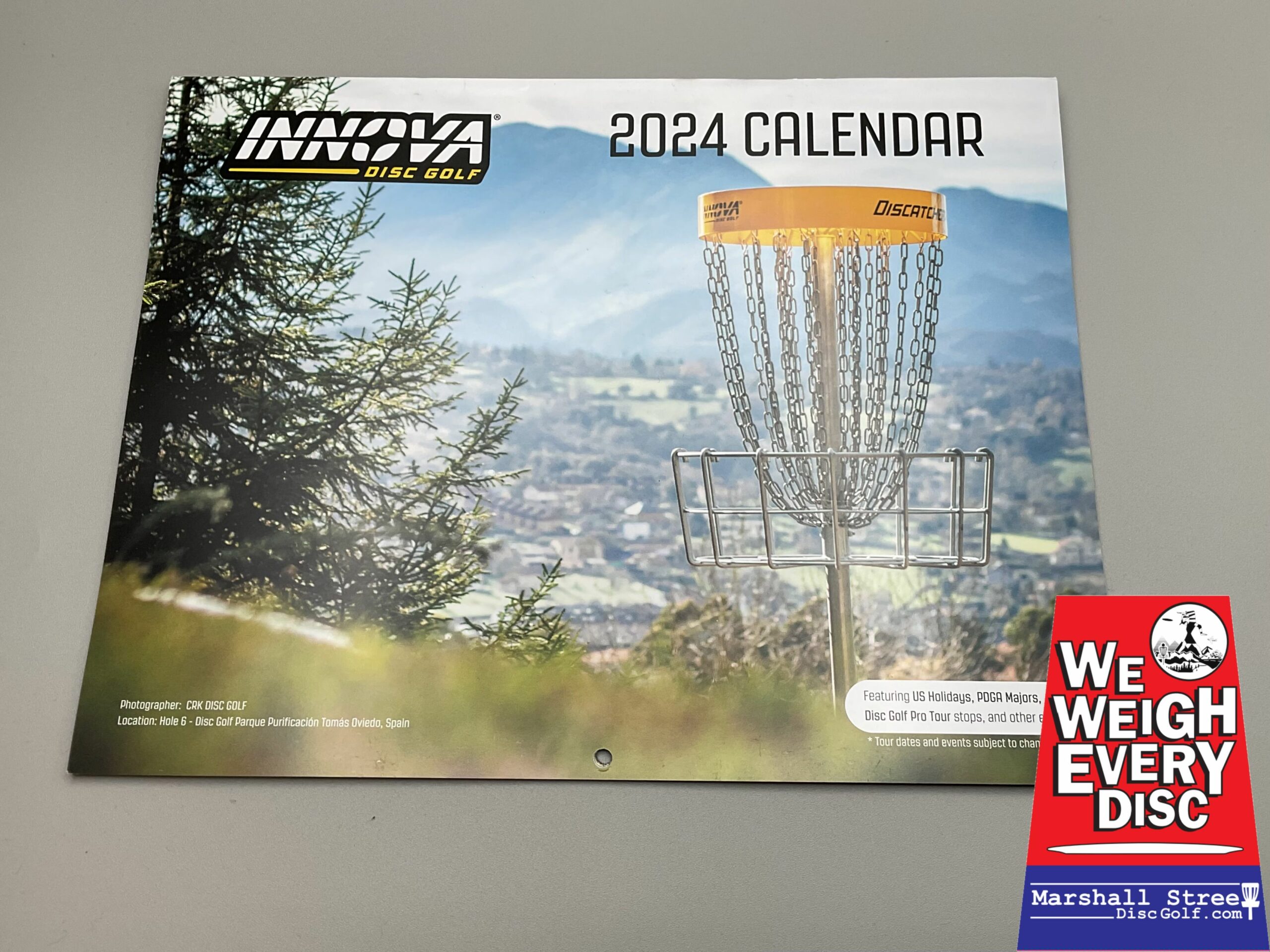 innova-calendar-2024-marshall-street-disc-golf